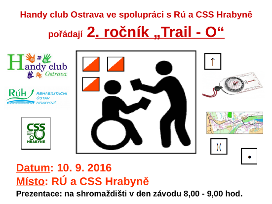 Trail - O, pozvánka 2016